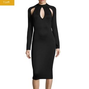 Renvy Keyhole Cut Out Sheath Dress, size small.