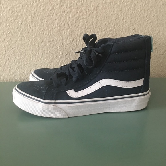 Vans Navy Hi-tops (unisex) - Picture 2 of 5