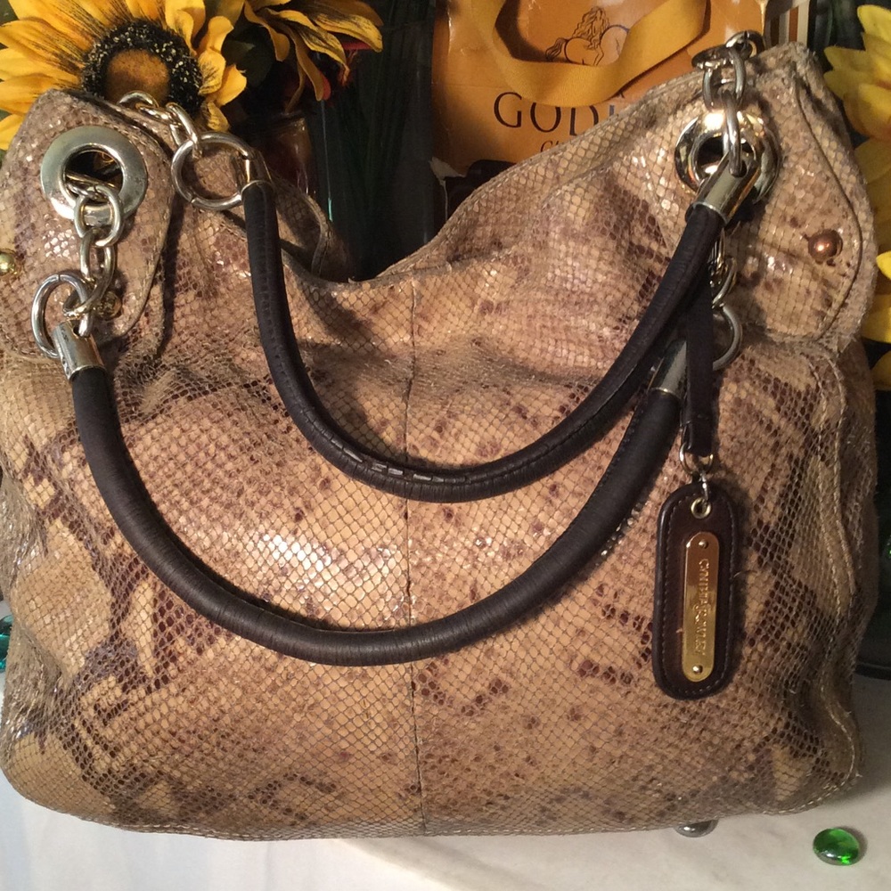 Cynthia Rowley Python Bag - Picture 1 of 8