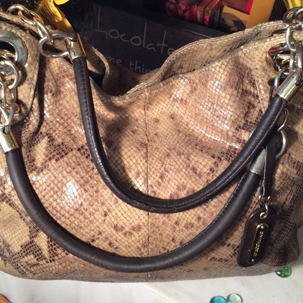 Cynthia Rowley Python Bag - Picture 2 of 8