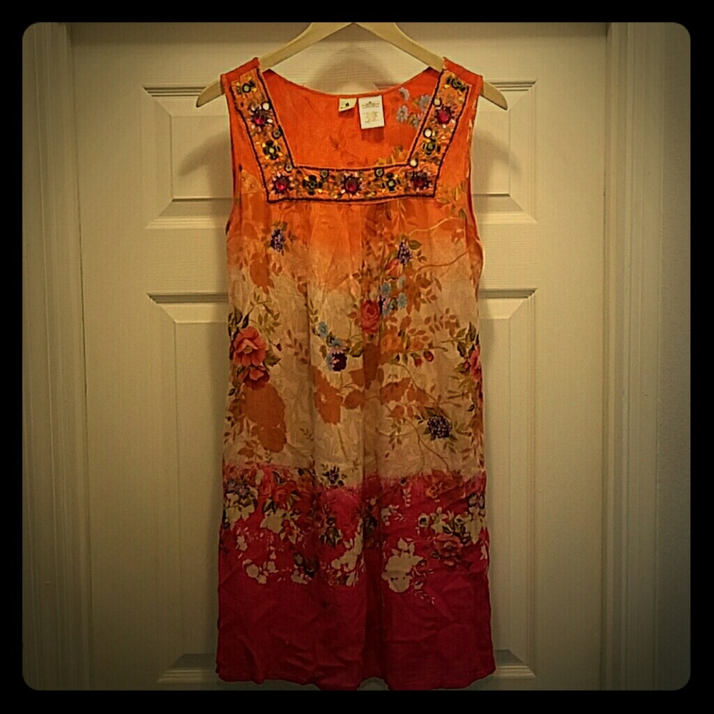 Forbidden Beaded Summer Dress