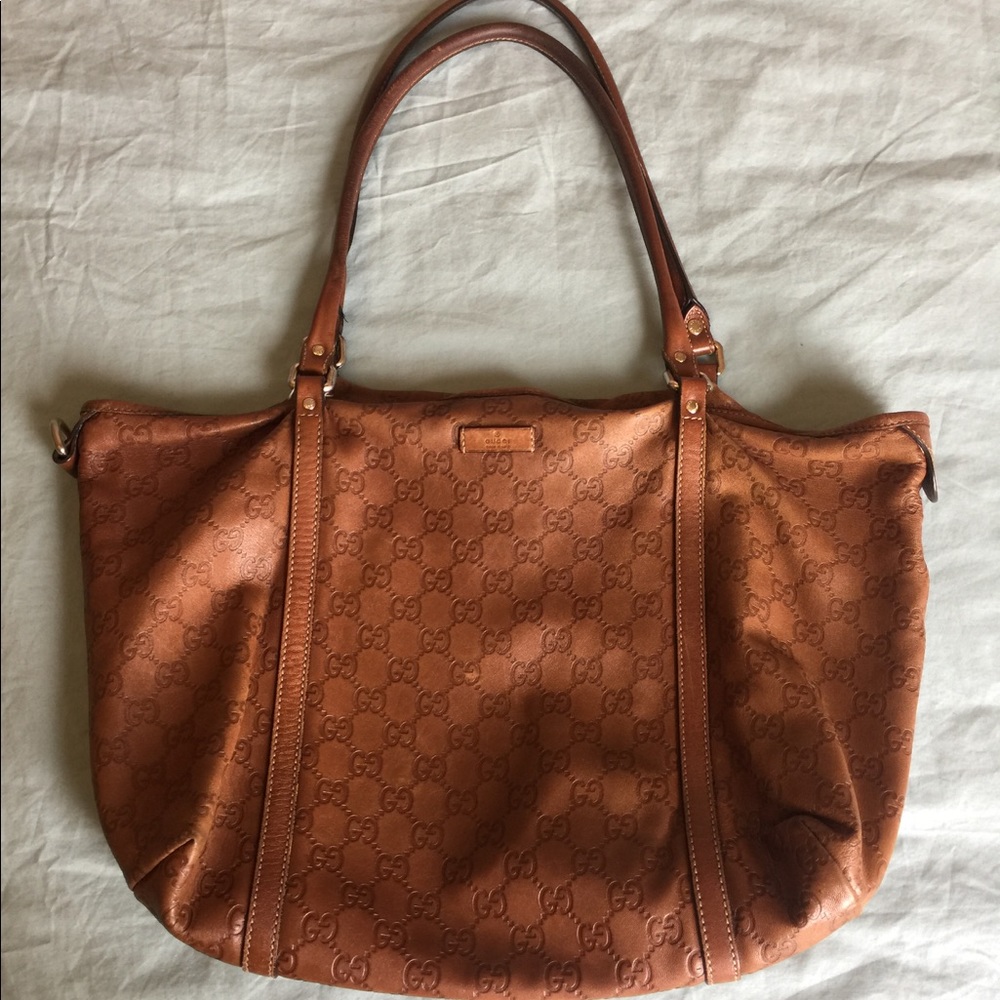 Gucci Logo Tote