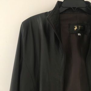 Authentic Italian leather jacket