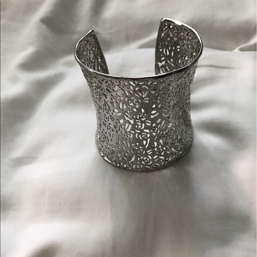 Kendra Scott Silver Cuff Bracelet