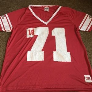 Pink Victoria Secrets Arkansas Razorback Jersey