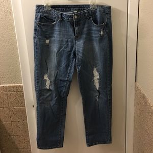 EUC Jennifer Lopez boyfriend fit jeans