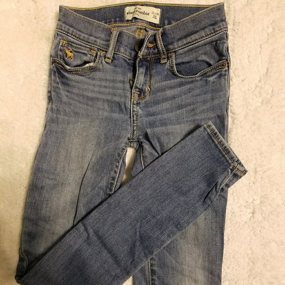 Girls Abercrombie Jeans sz 10slim