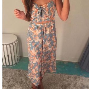 Halter Culottes-Styled Jumpsuit