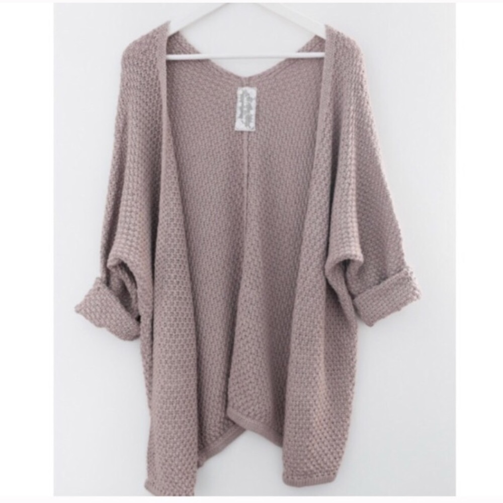 Foggy Morning Cardigan - SKY BLUE - Picture 2 of 3