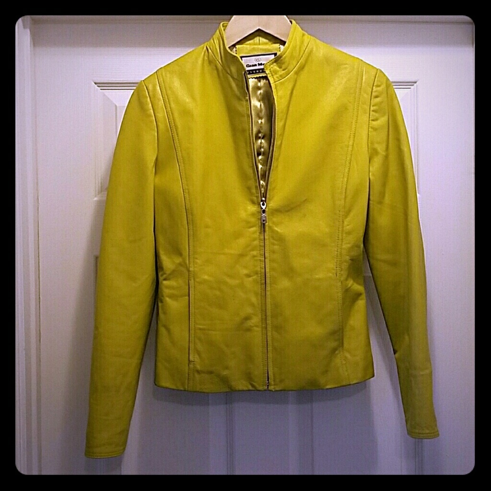 Genuine Leather Moto Jacket, made in Turkey