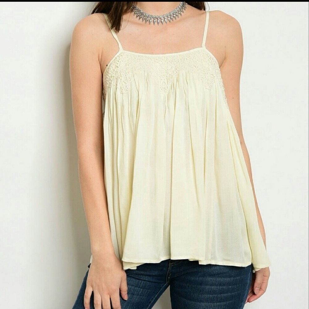 Boutique Light & Comfortable Crochet Tank