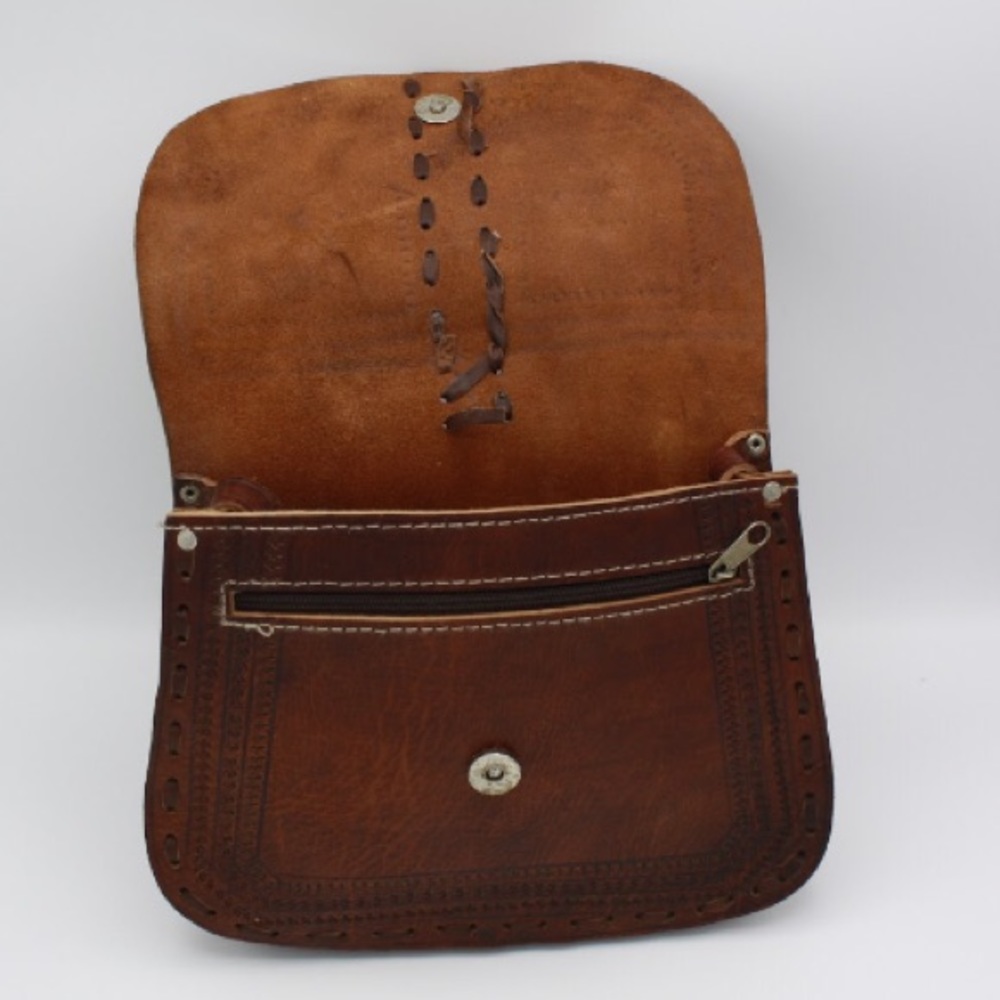 🫶🏽Handmade Leather Bag HM0025 - Picture 4 of 4
