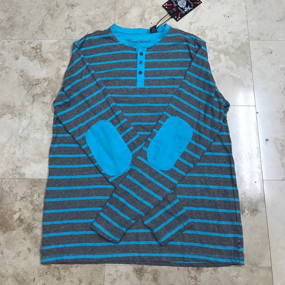 Lions Crest by English Laundry Long Sleeve - Picture 1 of 6