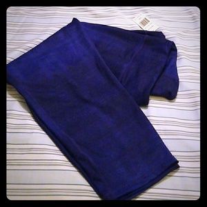 Tangerine Royal Blue/Tie Dye Capri leggings (XXL)