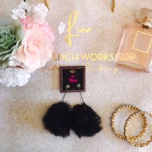 Betsy Johnson x Trolls Pom Pom Earrings