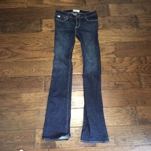 Abercrombie kids bootcut jeans.
