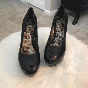 Sam Edelman peep toe pumps