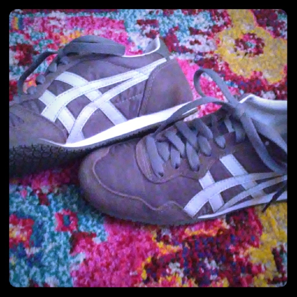 Onitsuka Tiger Serrano sneakers, gray, women's 6