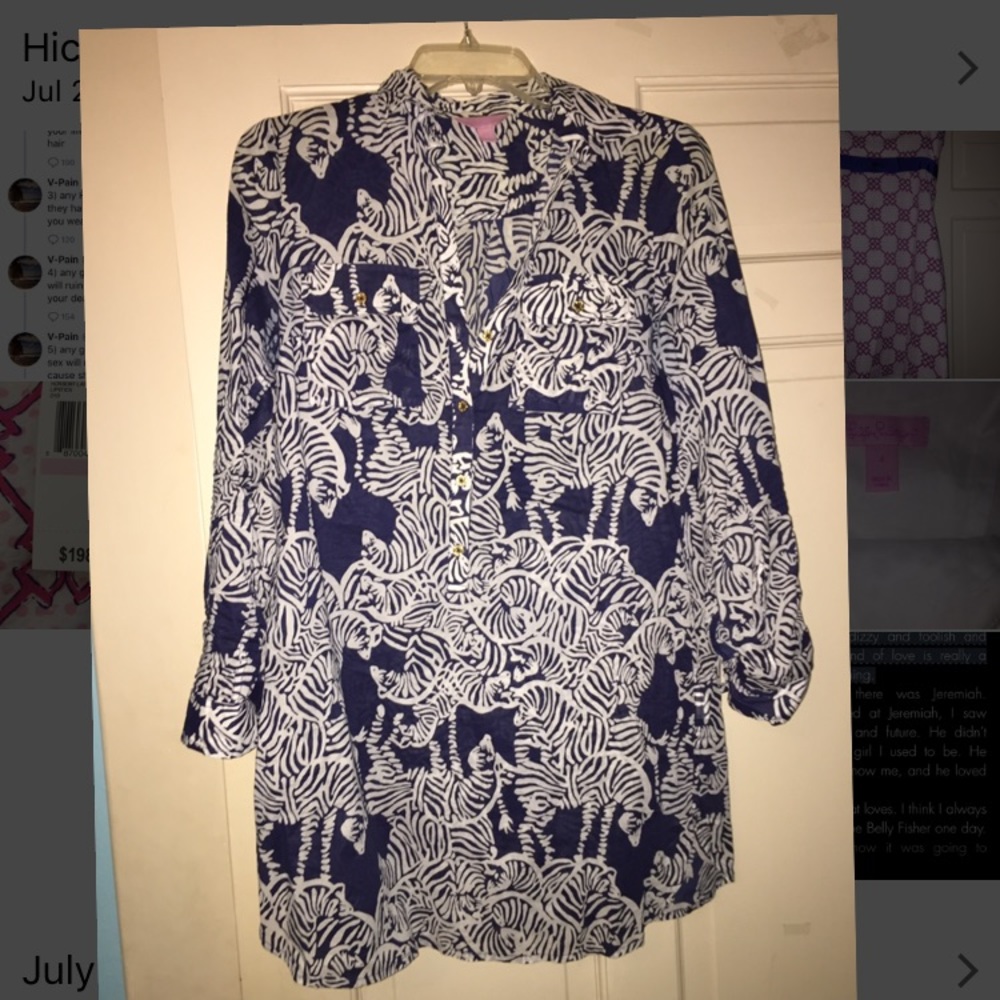 Lilly Pulitzer size Small beach dress