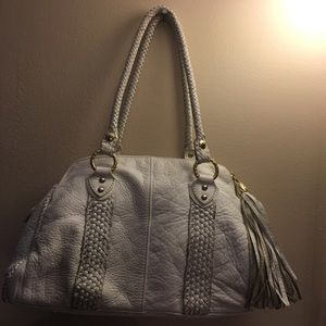 Elliott Lucca white handbag