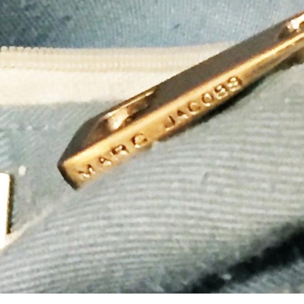 ♦️SOLD♦️Mark Jacobs "Blake" blue satchel  bag - Picture 6 of 8