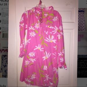 Lilly Pulitzer pink patterned dress