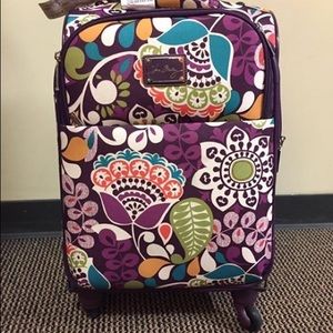 Vera Bradley 22" Spinner in Plum Crazy
