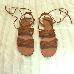 Brown sandals