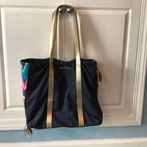 Lilly Pulitzer Navy Bag