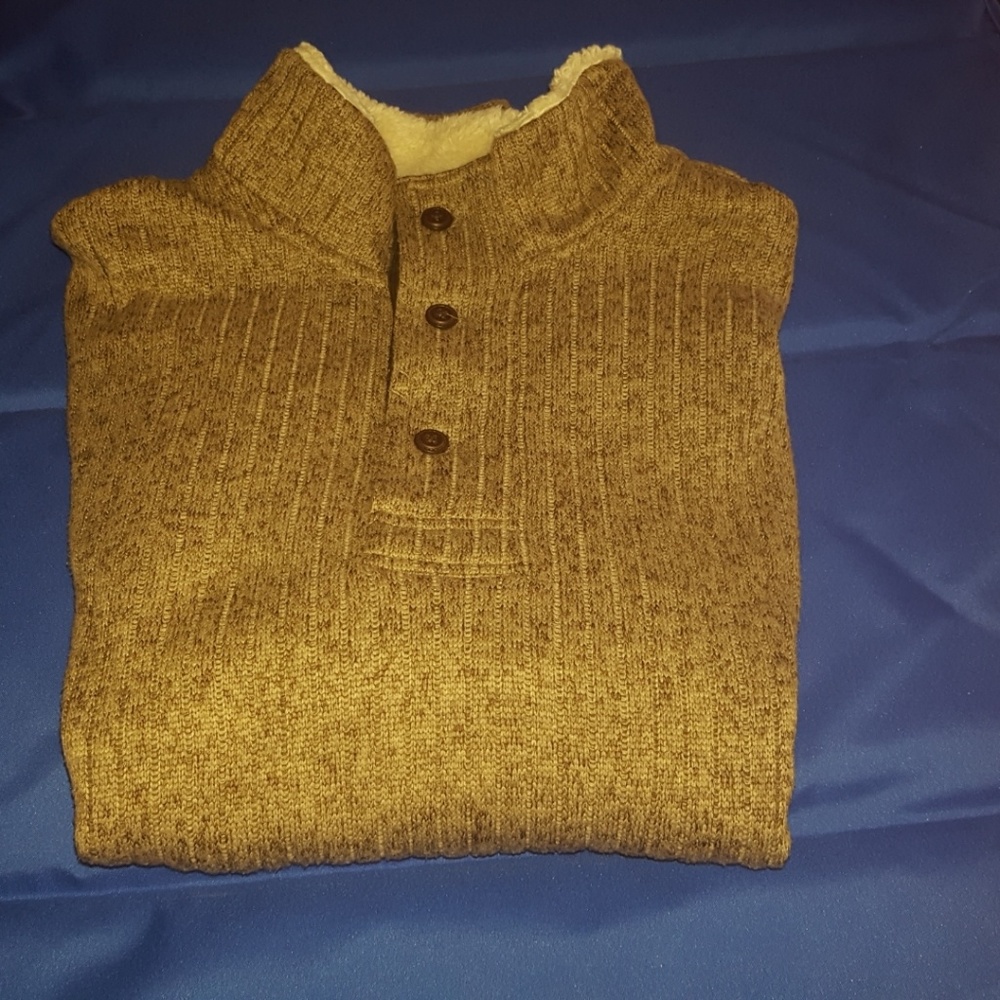 Brown Waterproof Vintage Sweater