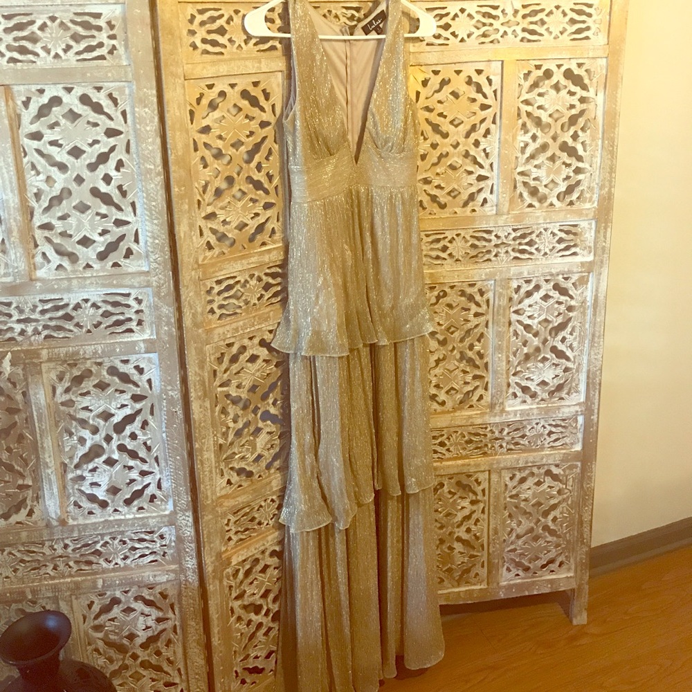 Gold Gown- worn once