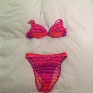 Vintage 90s High Leg Swim Suit