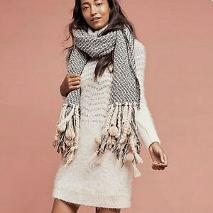 Anthropologie Eyelash Sweater Dress