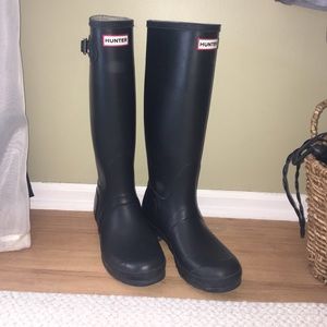 Black Hunter Boots