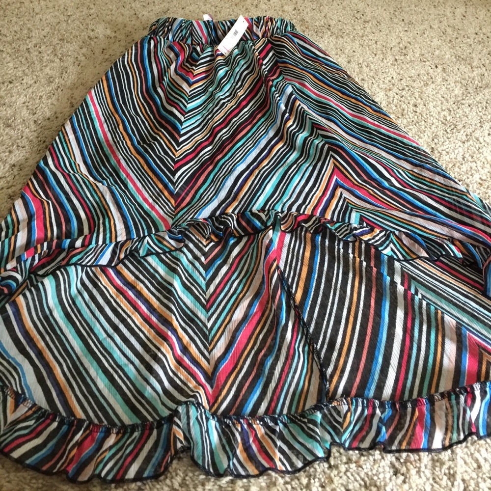 Jrs high low skirt