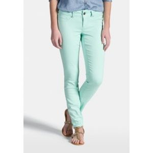 Maurices Mint Green Jeggings