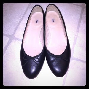 J. Crew low heeled flats with bow detail