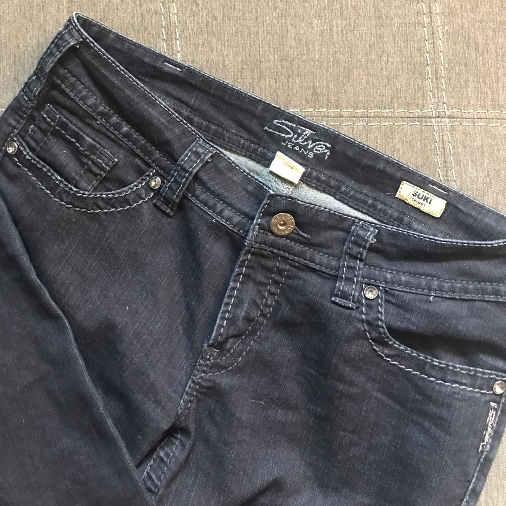 SILVER Suki Skinny jeans