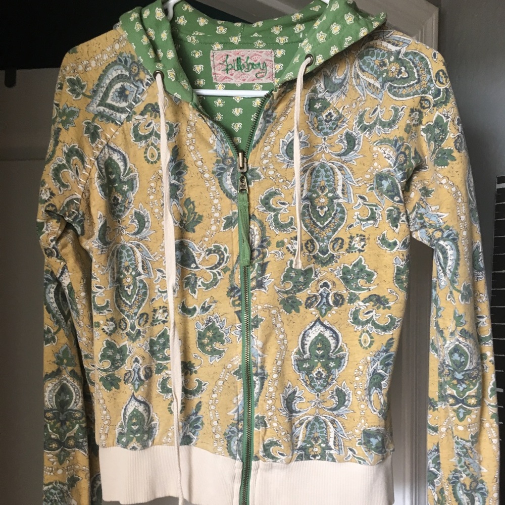 Billabong zip up hooded jacket
