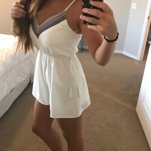 NWT white romper