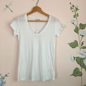 NWT James Perse White Tee
