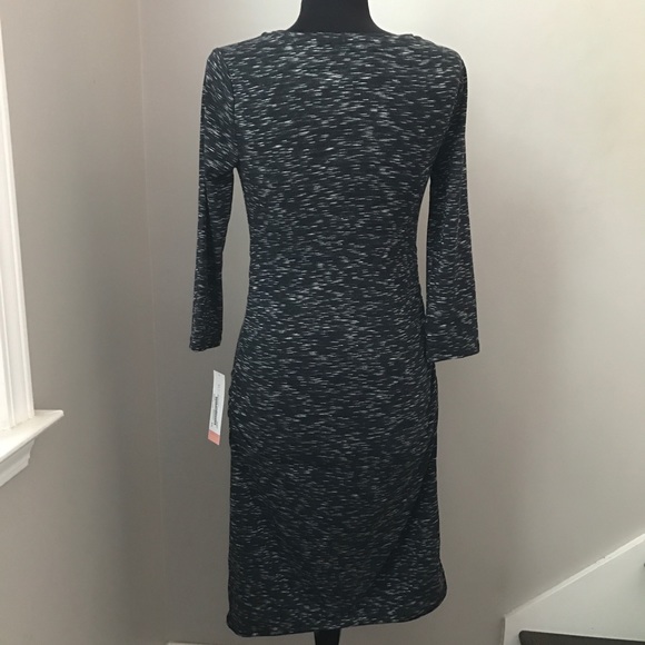 Robe De Grossesse Liz Lange Taille XS - Motif Orange Rouge Blanc