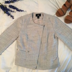 H&M Beige Blazer | Size 8