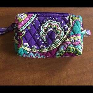 Vera Bradley Lined Cosmetic Bag in Heather