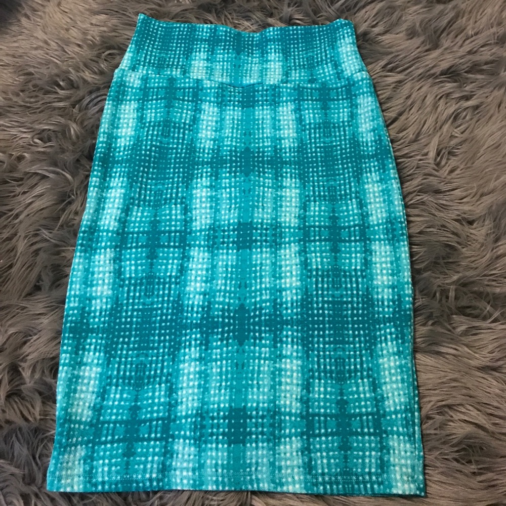 LuLaRoe Teal Green Cassie Skirt