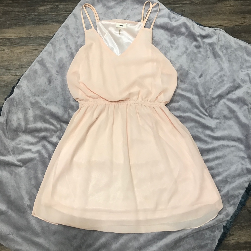 Tobi Spaghetti Strap Dress
