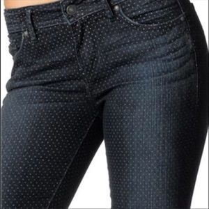 Silver dot jeans