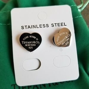 Heart earrings silver