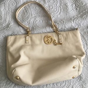 Michael Kors Cream Tote