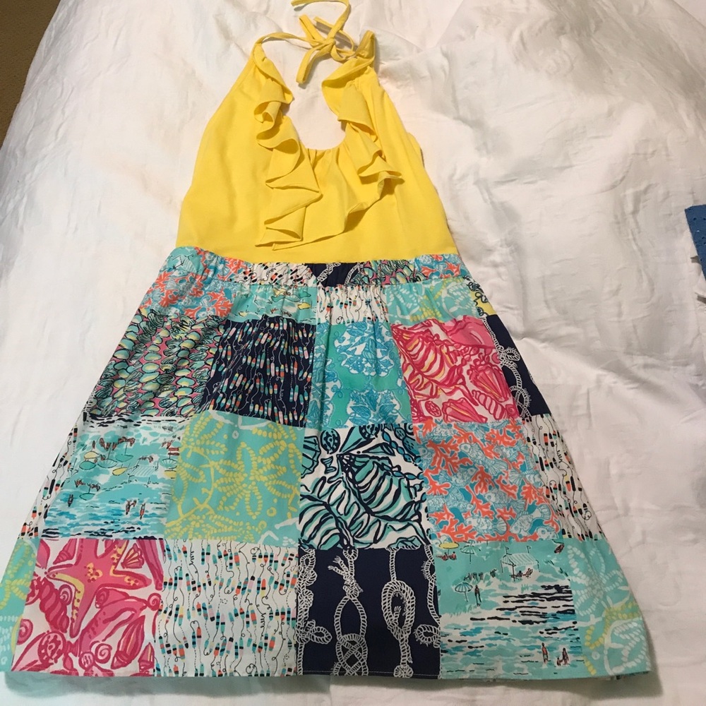 Lilly Pulitzer halter dress!